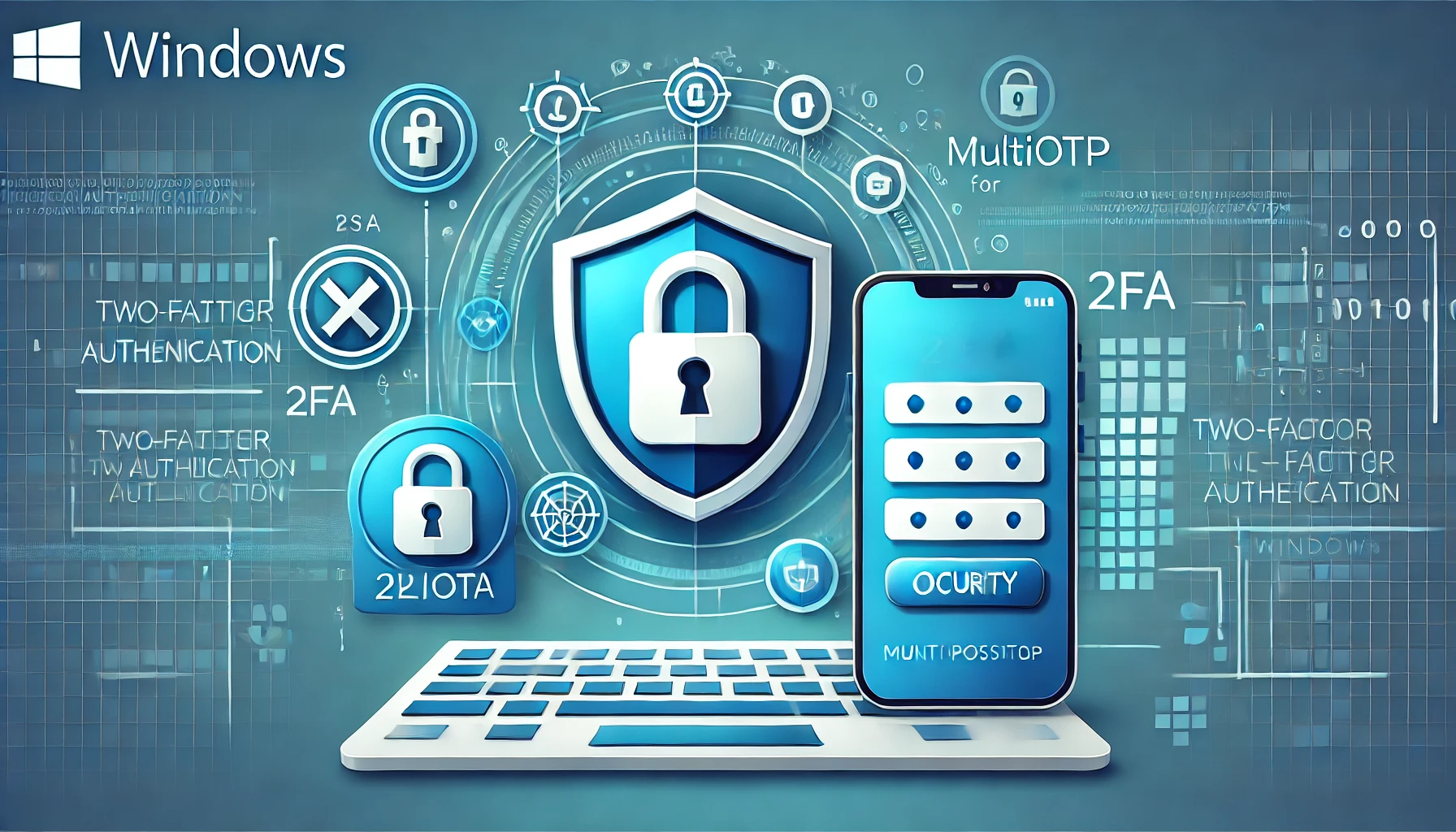 Como habilitar Two-Factor Authentication (2FA) no Windows com o MultiOTP