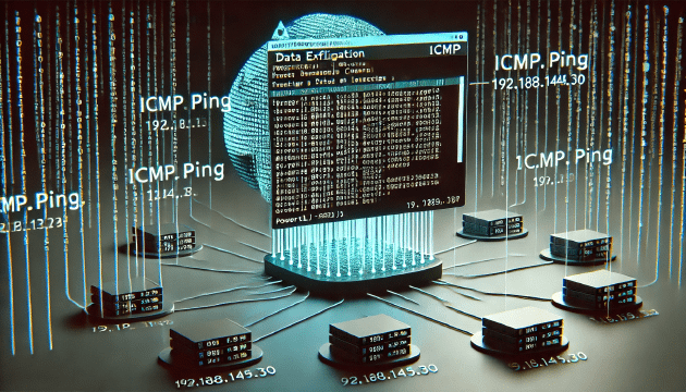 Exfiltração de dados usando PowerShell e ICMP: Uma abordagem técnica